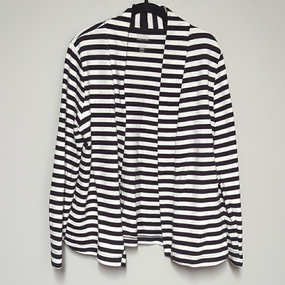 Croft & Borrow Striped Cardigan